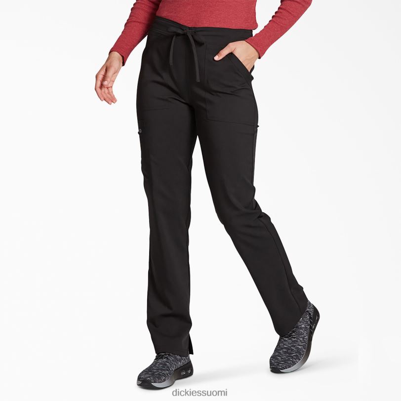 Dickies naiset tasapainossa kapeneva lahkeensuullinen kiristysnyörillinen kuorintahousut musta (musta) vaatteet Z844X2607