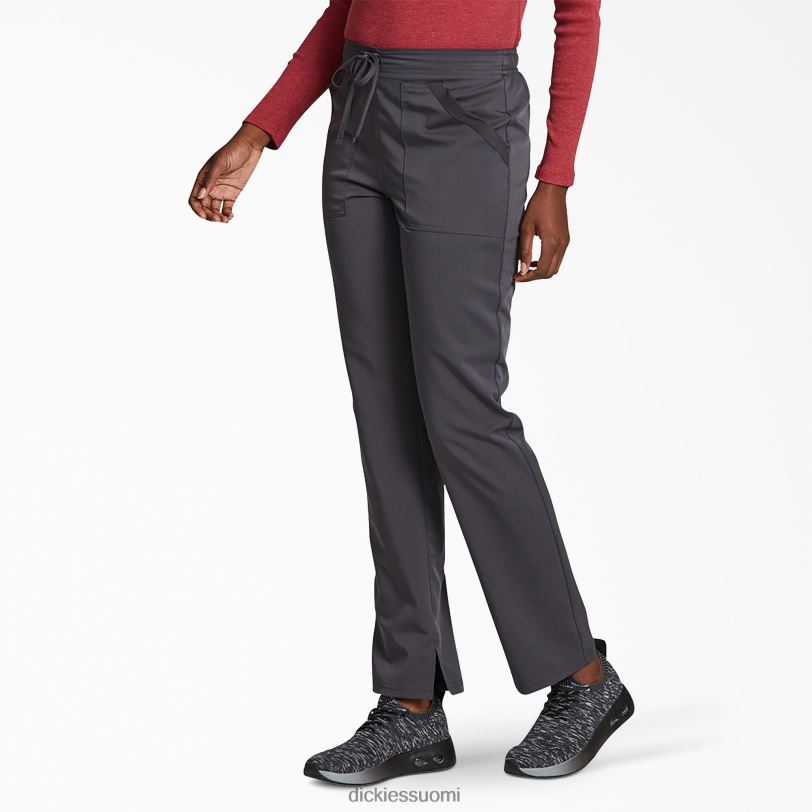 Dickies naiset tasapainossa kapeneva lahkeensuullinen kiristysnyörillinen kuorintahousut tina harmaa (penkki) vaatteet Z844X2610