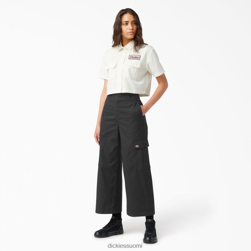 Dickies naiset twill crop cargo housut säännöllinen vaatteet Z844X1735