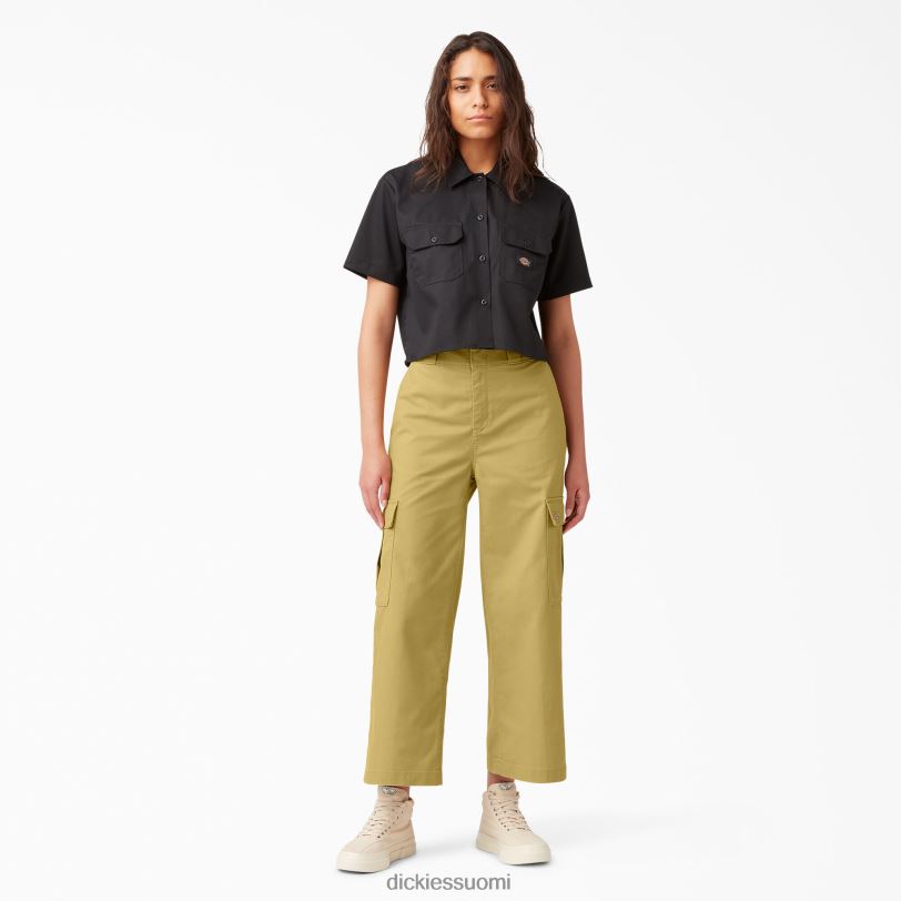 Dickies naiset twill crop cargo housut säännöllinen vaatteet Z844X1736