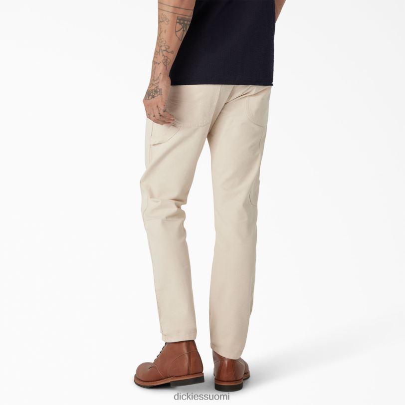 Dickies miehet 1922 tuplapolvihousut huuhdeltu luonnollinen (rnt) vaatteet Z844X222