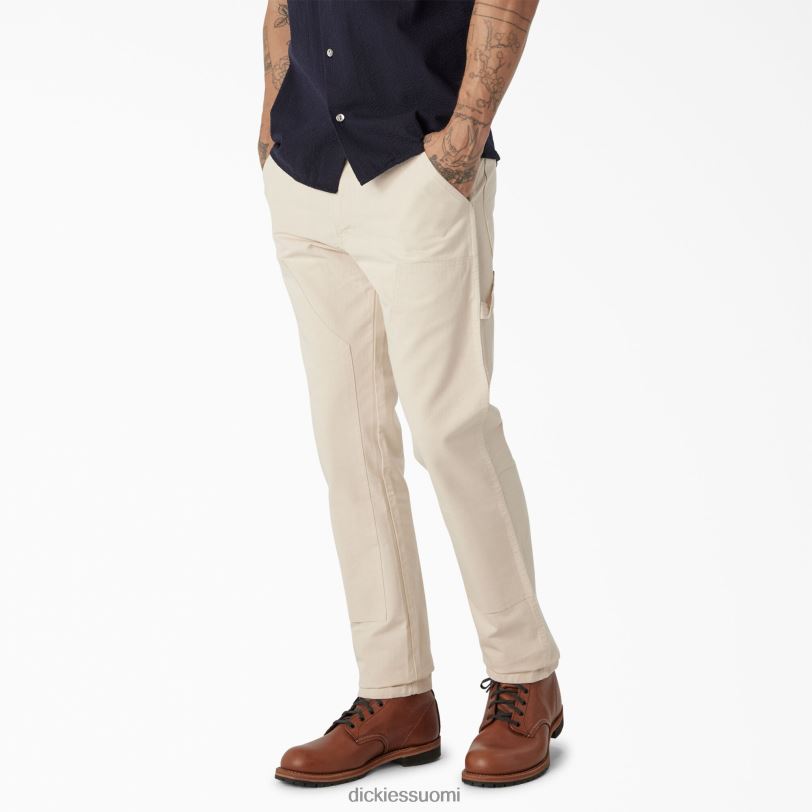 Dickies miehet 1922 tuplapolvihousut huuhdeltu luonnollinen (rnt) vaatteet Z844X222