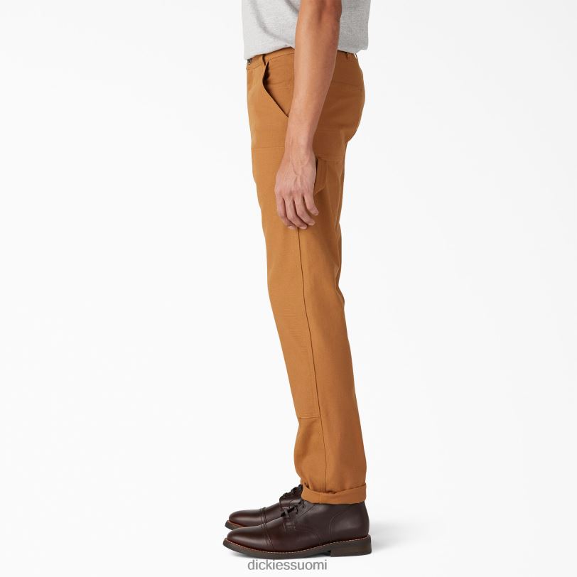 Dickies miehet 1922 tuplapolvihousut huuhdeltu ruskea ankka (rbd) vaatteet Z844X220
