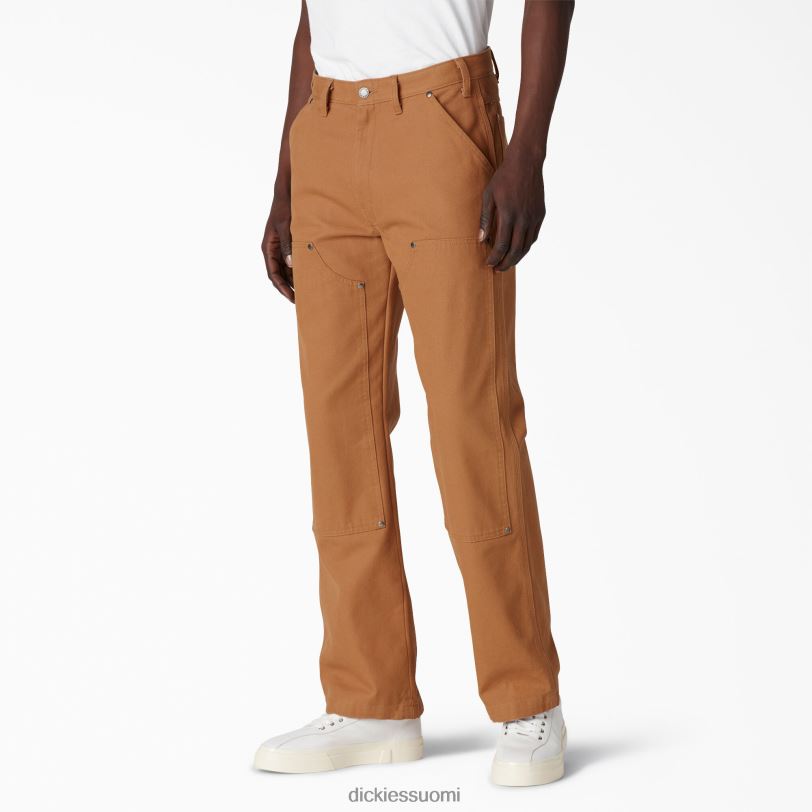 Dickies miehet kaksinkertaiset ankkahousut kivipesty ruskea ankka (sbd) vaatteet Z844X258