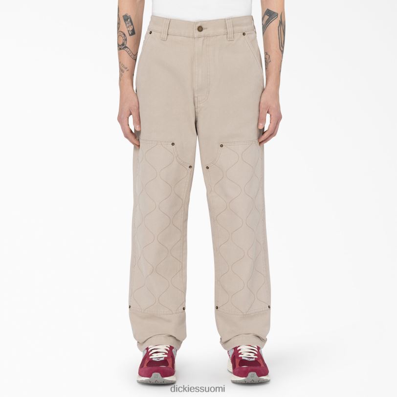 Dickies miehet thorsby double front utility housut hiekkakivi (ss) vaatteet Z844X295