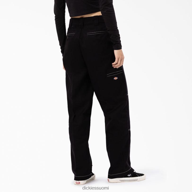 Dickies naiset rennosti istuvat kaksinkertaiset polvihousut säännöllinen vaatteet Z844X1852