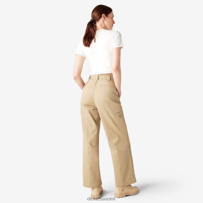 Dickies naiset rennosti istuvat kaksinkertaiset polvihousut säännöllinen vaatteet Z844X1854