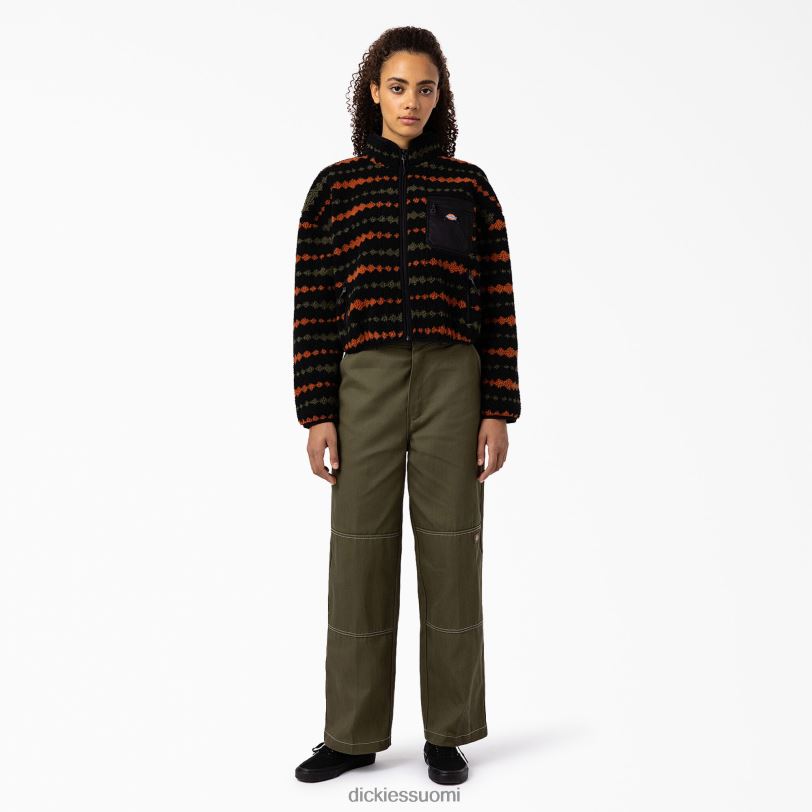 Dickies naiset rennosti istuvat kaksinkertaiset polvihousut säännöllinen vaatteet Z844X1855