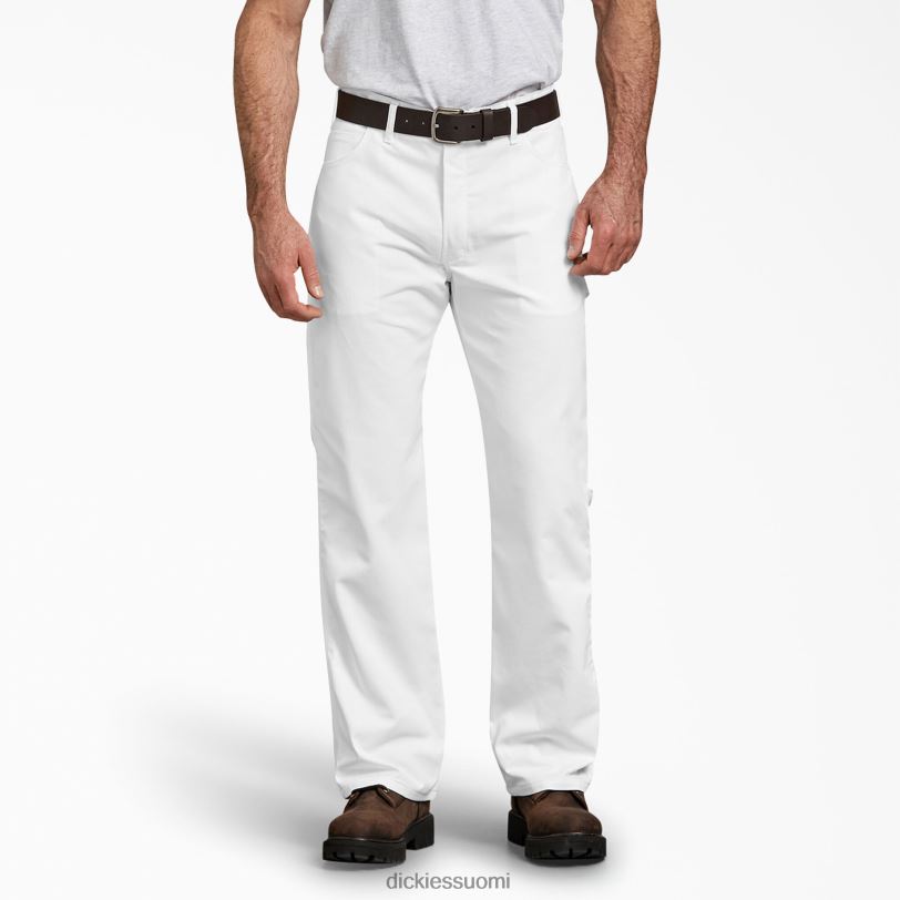 Dickies miehet flex rento istuvuus maalarin housut valkoinen (wh) vaatteet Z844X208