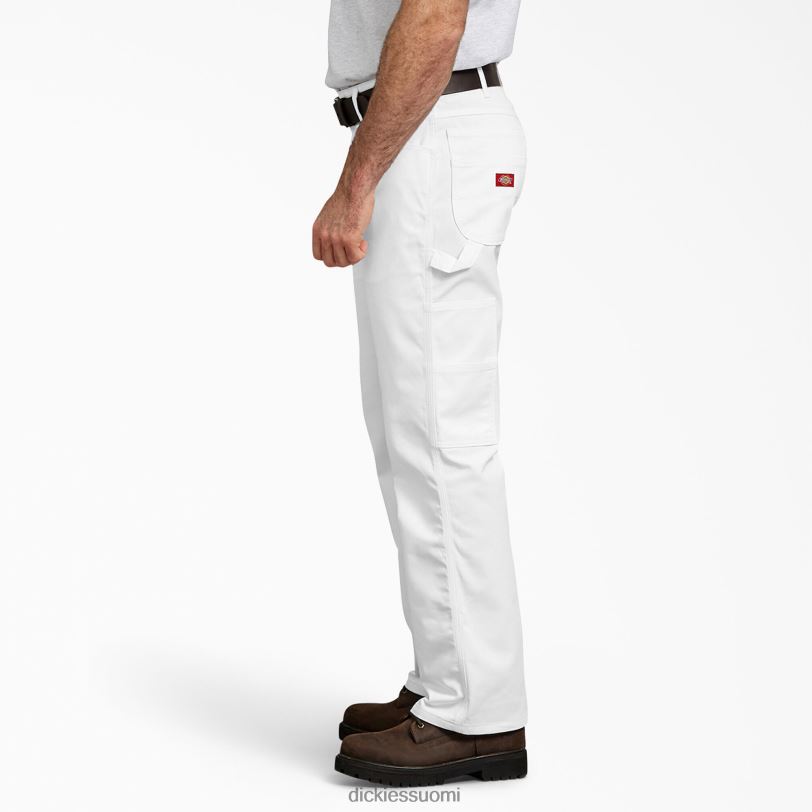 Dickies miehet flex rento istuvuus maalarin housut valkoinen (wh) vaatteet Z844X208