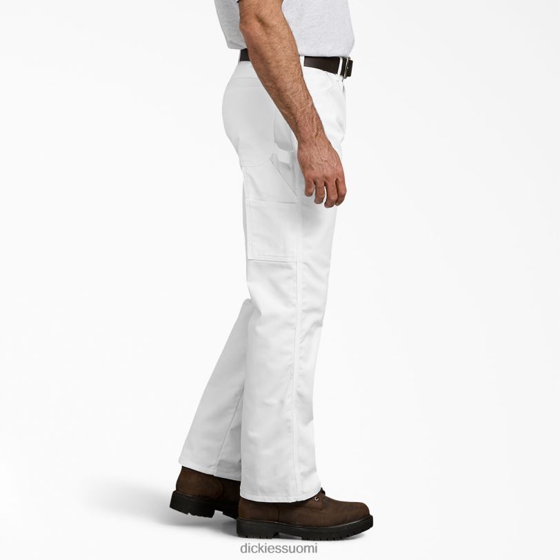 Dickies miehet flex rento istuvuus maalarin housut valkoinen (wh) vaatteet Z844X208