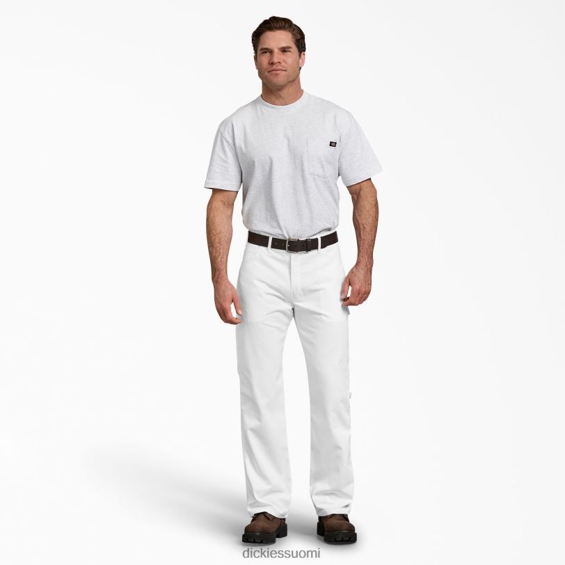 Dickies miehet flex rento istuvuus maalarin housut valkoinen (wh) vaatteet Z844X208