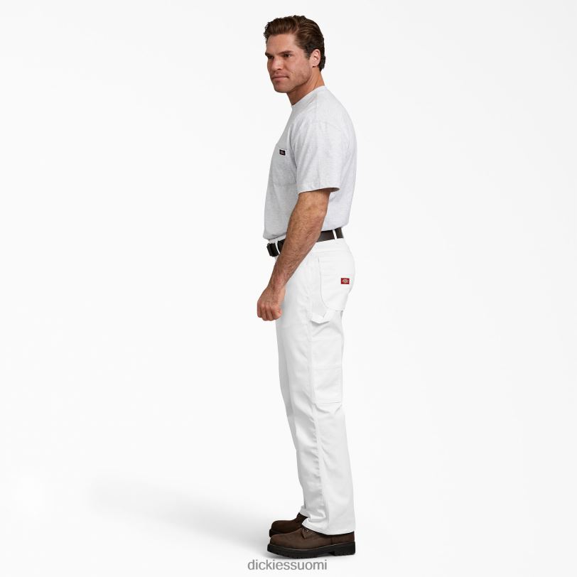 Dickies miehet flex rento istuvuus maalarin housut valkoinen (wh) vaatteet Z844X208