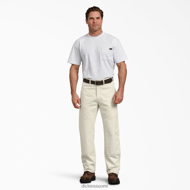 Dickies miehet tuplapolvikäyttöiset maalarinhousut luonnollinen beige (nt) vaatteet Z844X159