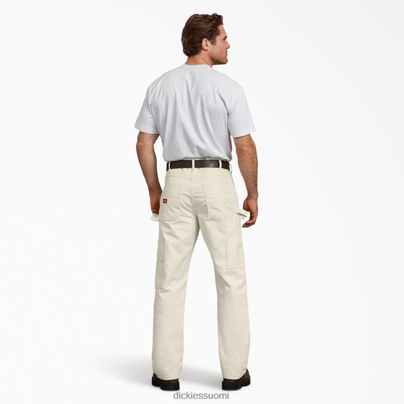 Dickies miehet tuplapolvikäyttöiset maalarinhousut luonnollinen beige (nt) vaatteet Z844X159