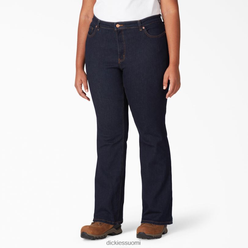 Dickies naiset plus täydellisen muotoiset bootcut-farkut säännöllinen vaatteet Z844X1867