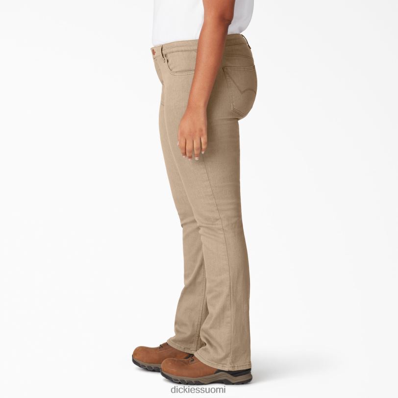 Dickies naiset plus täydellisen muotoiset bootcut-farkut säännöllinen vaatteet Z844X1869
