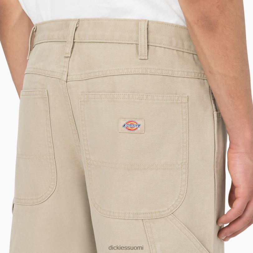 Dickies miehet normaalikokoiset kivipestyt ankkapuusepänhousut kivipesty aavikon hiekka (sds) vaatteet Z844X252