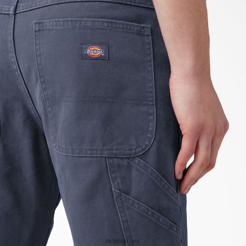 Dickies miehet normaalikokoiset kivipestyt ankkapuusepänhousut kivipesty laivasto (d53) vaatteet Z844X249