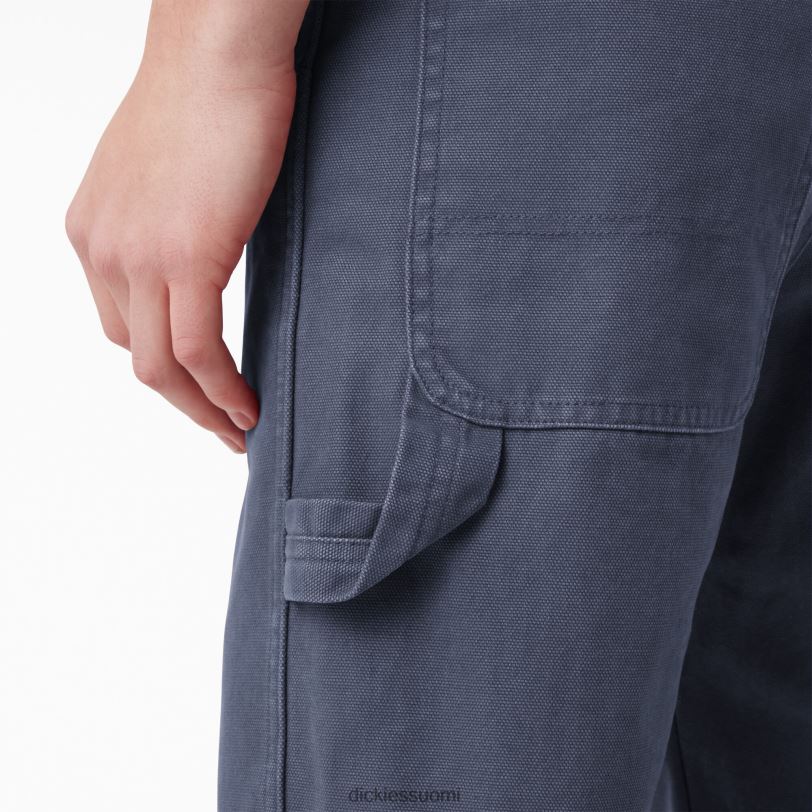 Dickies miehet normaalikokoiset kivipestyt ankkapuusepänhousut kivipesty laivasto (d53) vaatteet Z844X249