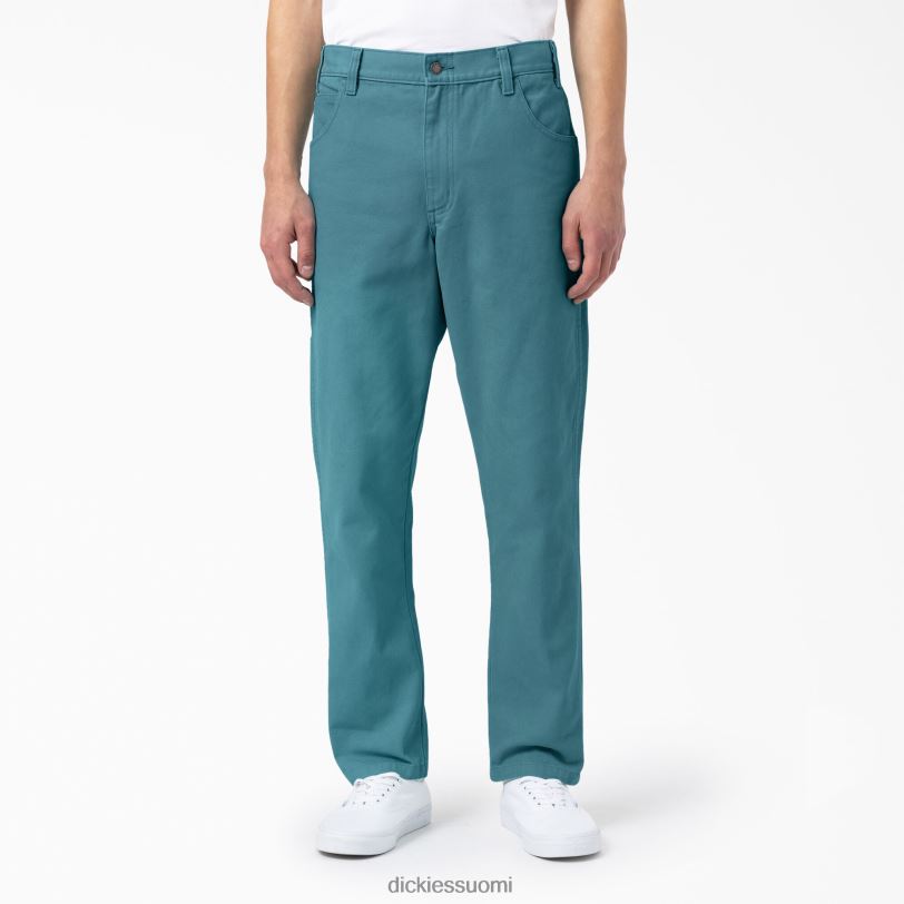 Dickies miehet normaalikokoiset kivipestyt ankkapuusepänhousut kivipesty posliini (s2o) vaatteet Z844X255