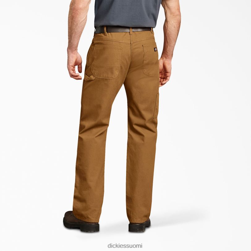 Dickies miehet rento istuvuus ankkapuusepän housut huuhdeltu ruskea ankka (rbd) vaatteet Z844X238
