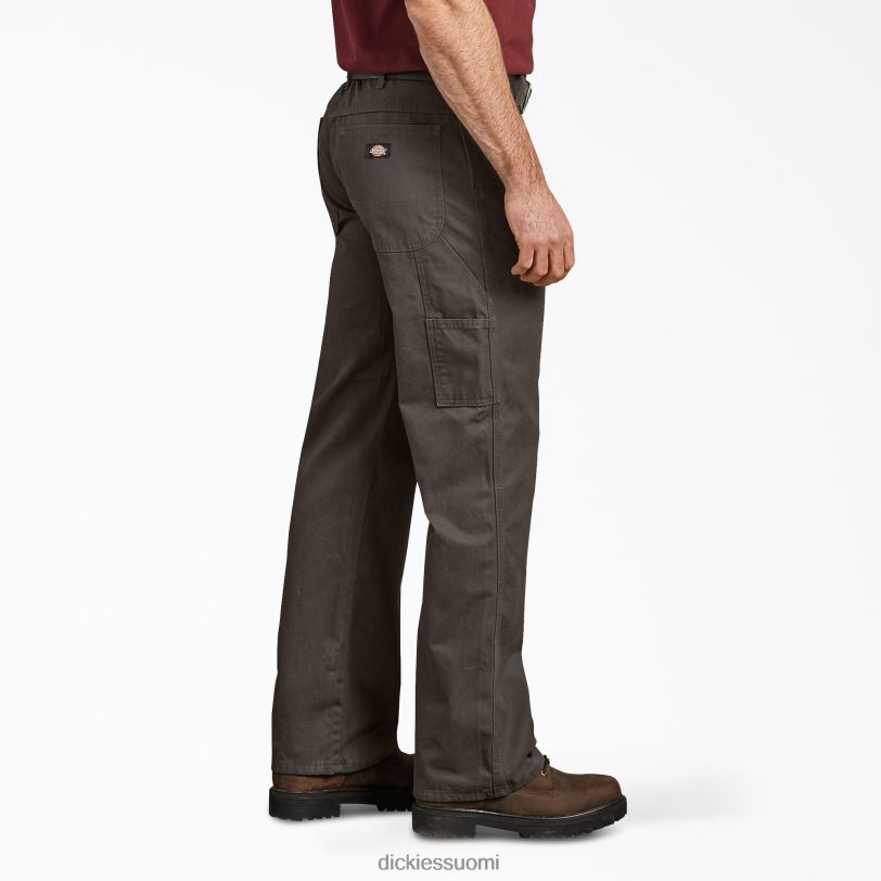 Dickies miehet rento istuvuus ankkapuusepän housut oliivinvihreä (rbv) vaatteet Z844X239