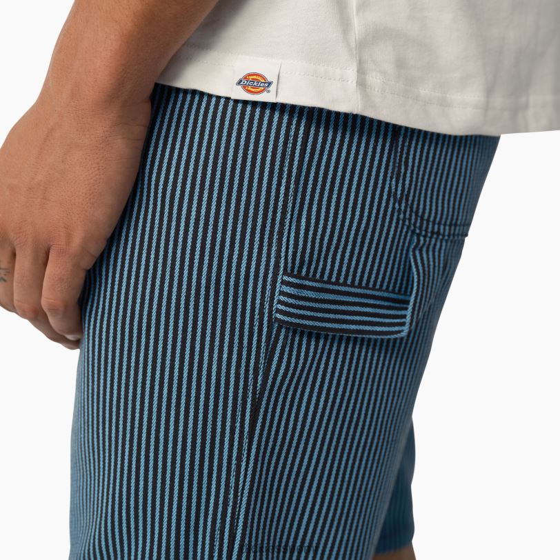 Dickies miehet hickory stripe puuseppäshortsit 11