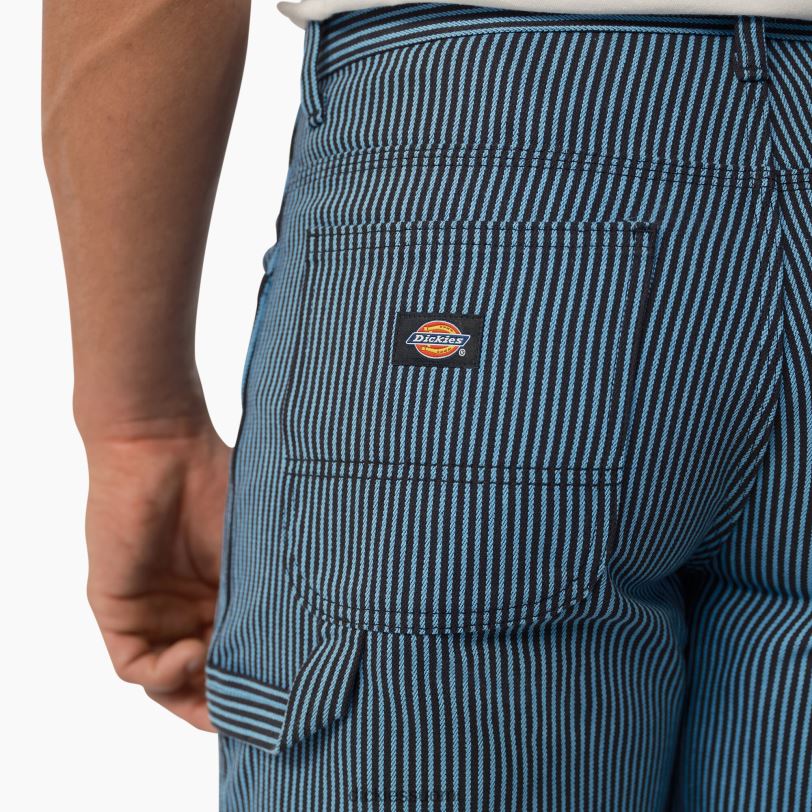 Dickies miehet hickory stripe puuseppäshortsit 11