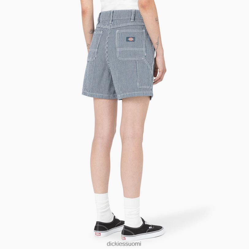 Dickies naiset hickory stripe shortsit 5