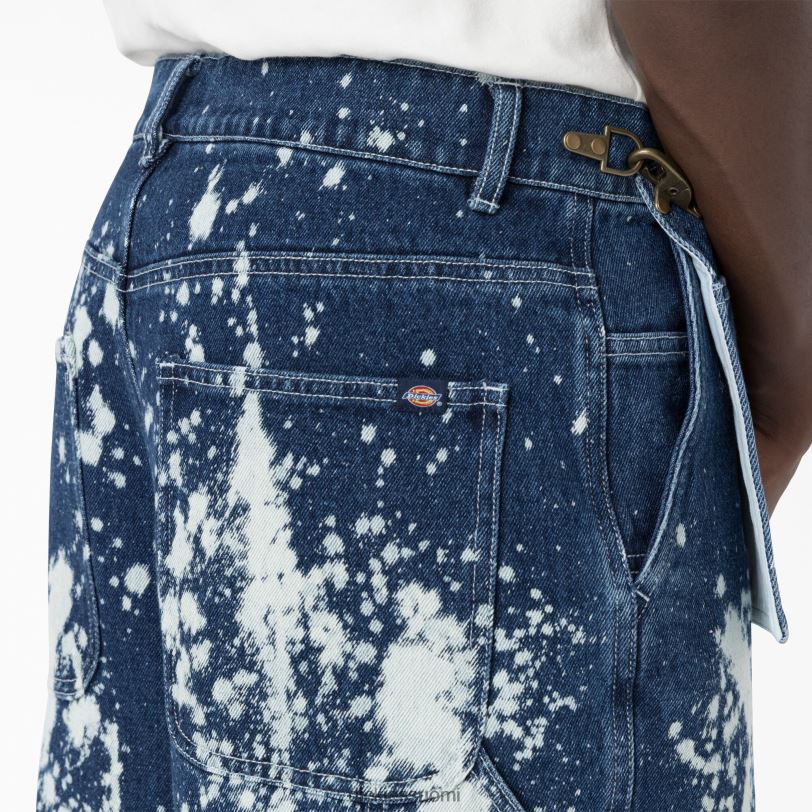 Dickies miehet brain dead valkaistut farkut valkaistu indigonsininen (bnb) vaatteet Z844X293