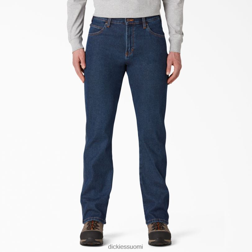 Dickies miehet lämmittävät puuseppäfarkut kivipesty indigo (siwr) vaatteet Z844X336