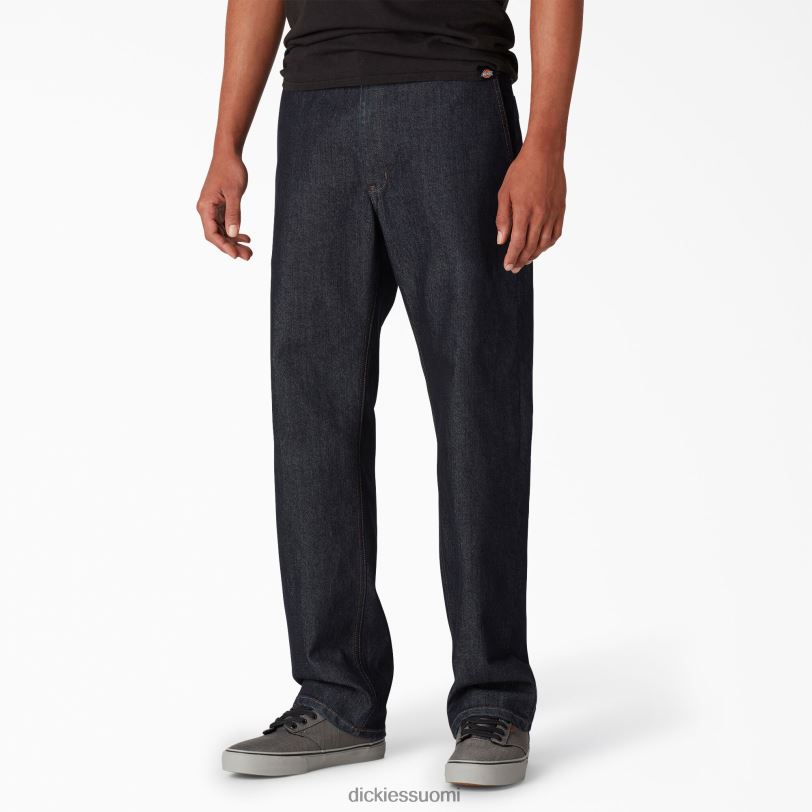 Dickies miehet rullalautailufarkut huuhdeltu indigonsininen (rnb) vaatteet Z844X210