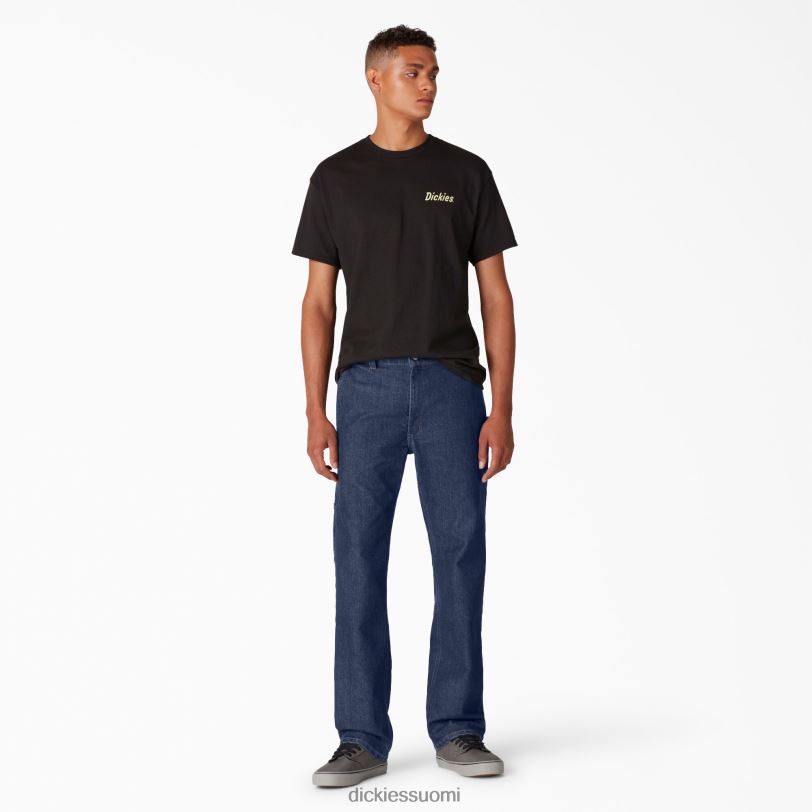 Dickies miehet rullalautailufarkut kivipesty indigonsininen (snb) vaatteet Z844X211