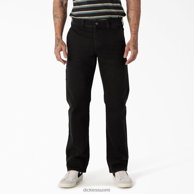 Dickies miehet rullalautailufarkut musta denim (l9d) vaatteet Z844X209