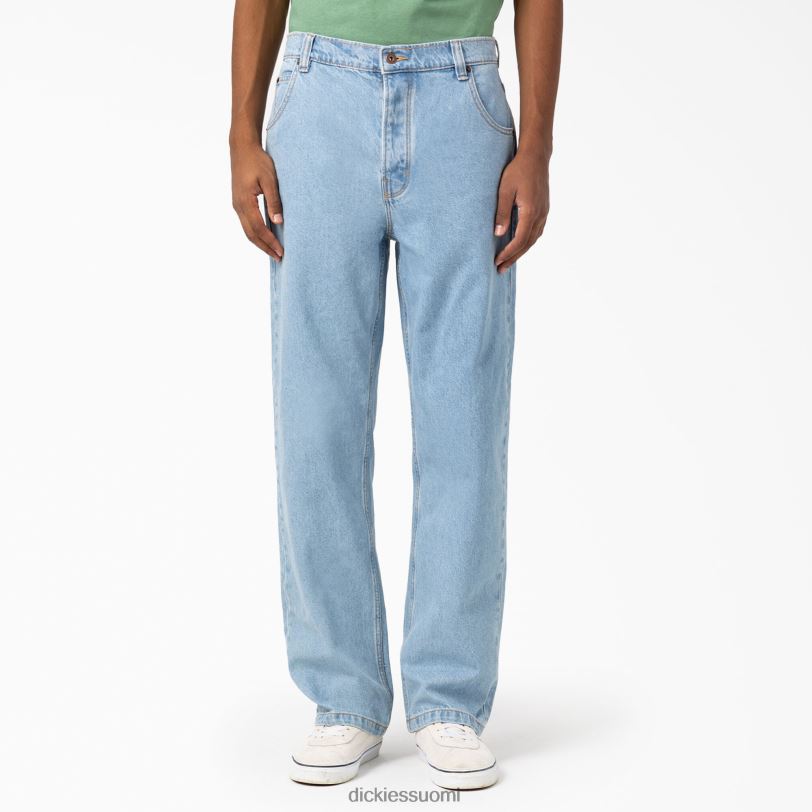 Dickies miehet thomasville löysät farkut vaalea denim (ltd) vaatteet Z844X218