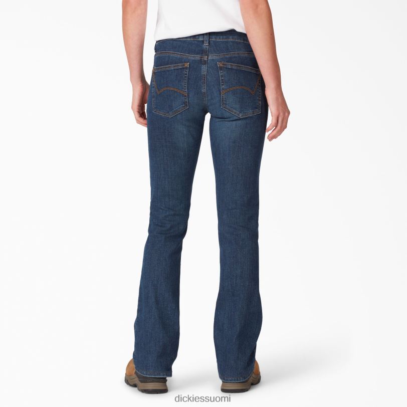 Dickies naiset täydellisen muotoiset bootcut-farkut säännöllinen vaatteet Z844X1837