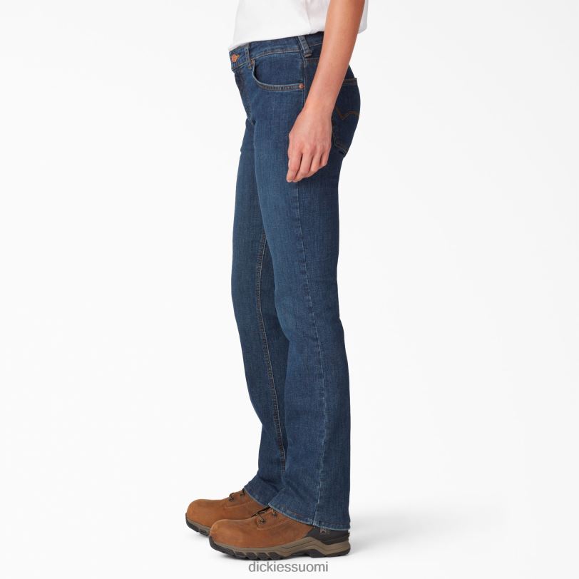 Dickies naiset täydellisen muotoiset bootcut-farkut säännöllinen vaatteet Z844X1837