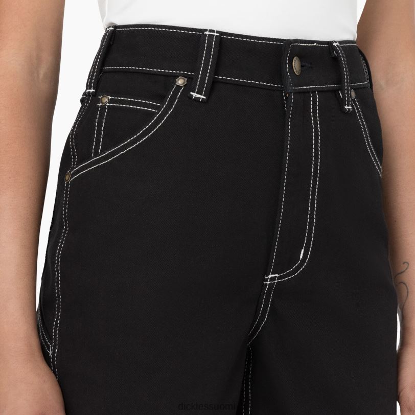 Dickies naiset puusepän farkkushortsit 5