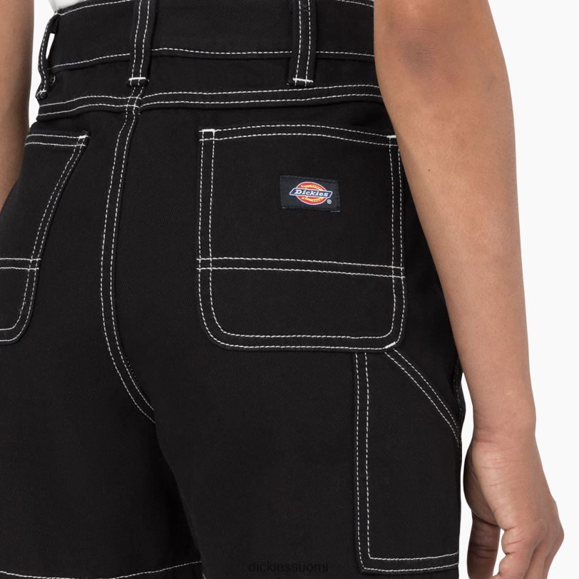 Dickies naiset puusepän farkkushortsit 5