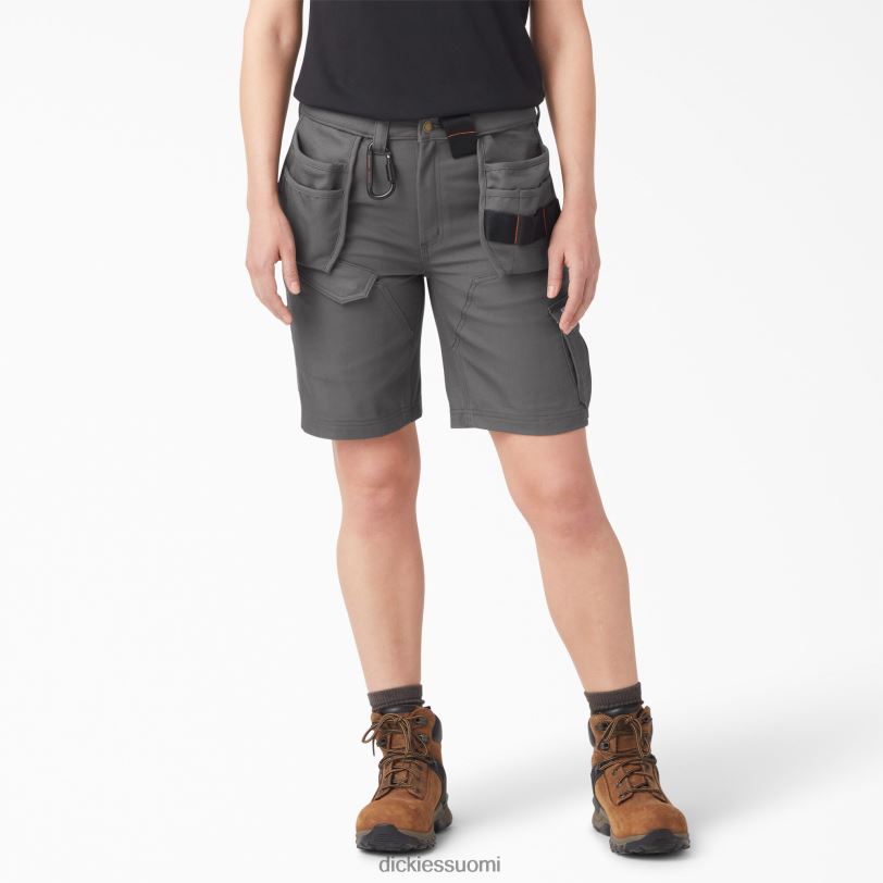 Dickies naiset traeger ultimate grillaushortsit 9" liuskekiven harmaa (sl) vaatteet Z844X2257
