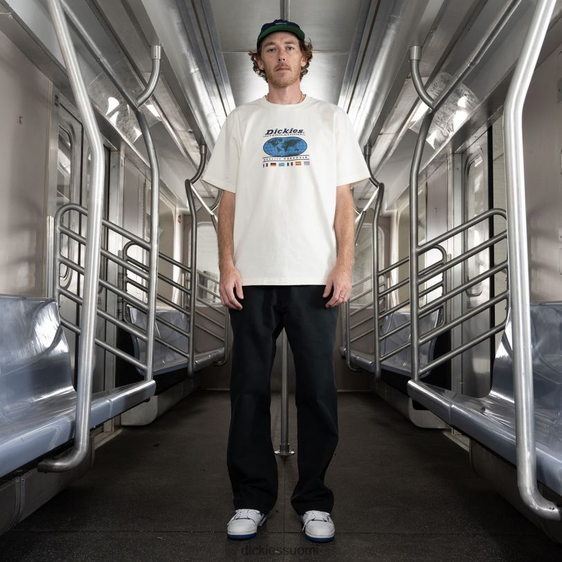 Dickies miehet jake hayes rento istuvuus ankkahousut kivipesty musta (sbk) vaatteet Z844X50