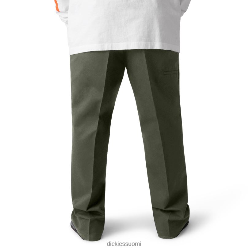Dickies miehet jamie foy löysät housut oliivinvihreä (og) vaatteet Z844X196