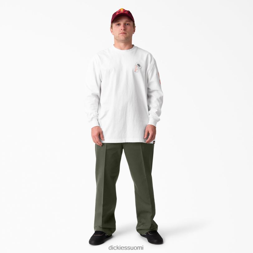 Dickies miehet jamie foy löysät housut oliivinvihreä (og) vaatteet Z844X196