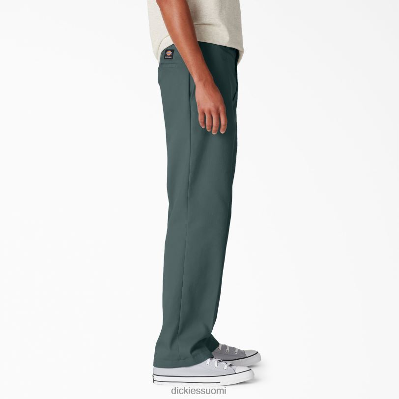 Dickies miehet rullalautailu, tavalliset twill-housut lincoln green (ln) vaatteet Z844X59