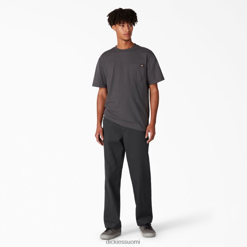 Dickies miehet rullalautailu, tavalliset twill-housut musta (bk) vaatteet Z844X55