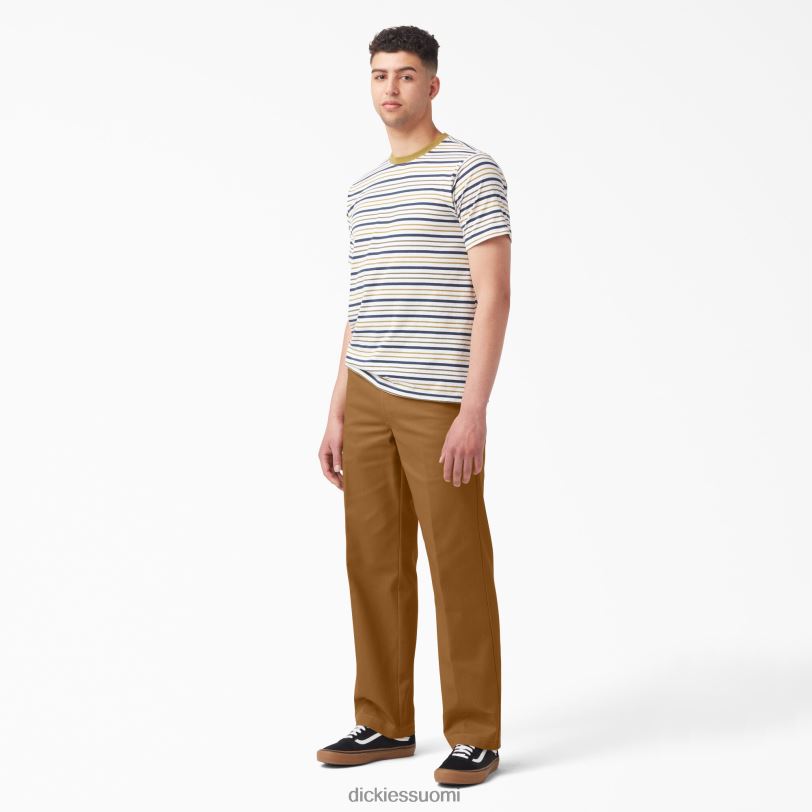 Dickies miehet rullalautailu, tavalliset twill-housut ruskea ankka (bd) vaatteet Z844X54