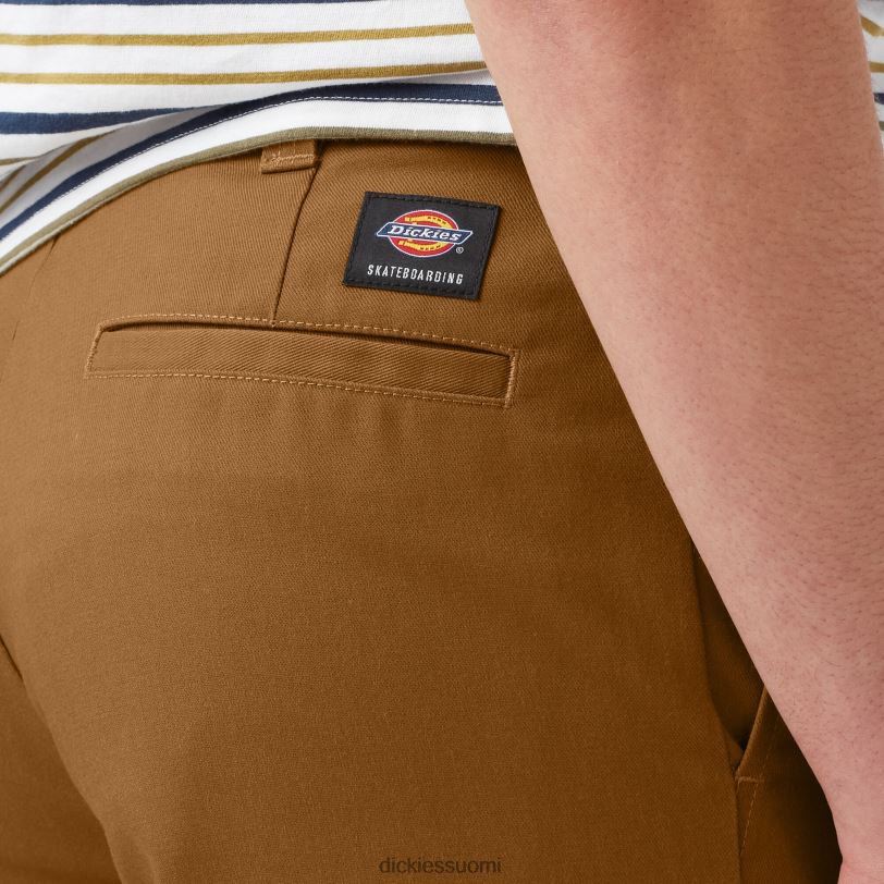Dickies miehet rullalautailu, tavalliset twill-housut ruskea ankka (bd) vaatteet Z844X54