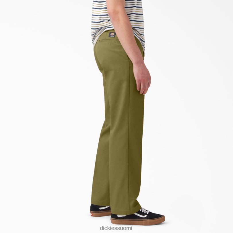 Dickies miehet rullalautailu, tavalliset twill-housut vihreä sammal (g2m) vaatteet Z844X58