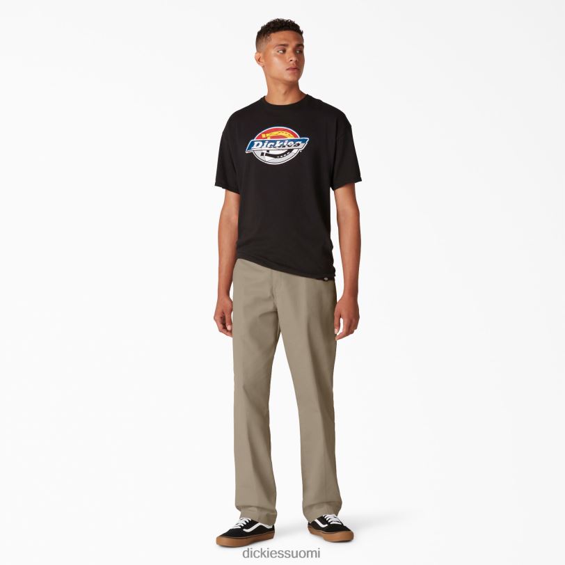 Dickies miehet rullalautailun slim fit housut aavikon hiekka (ds) vaatteet Z844X104